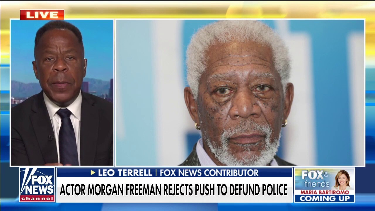 Leo Terrell applauds Morgan Freeman's opposition to defund the police movement: 'We love the police'