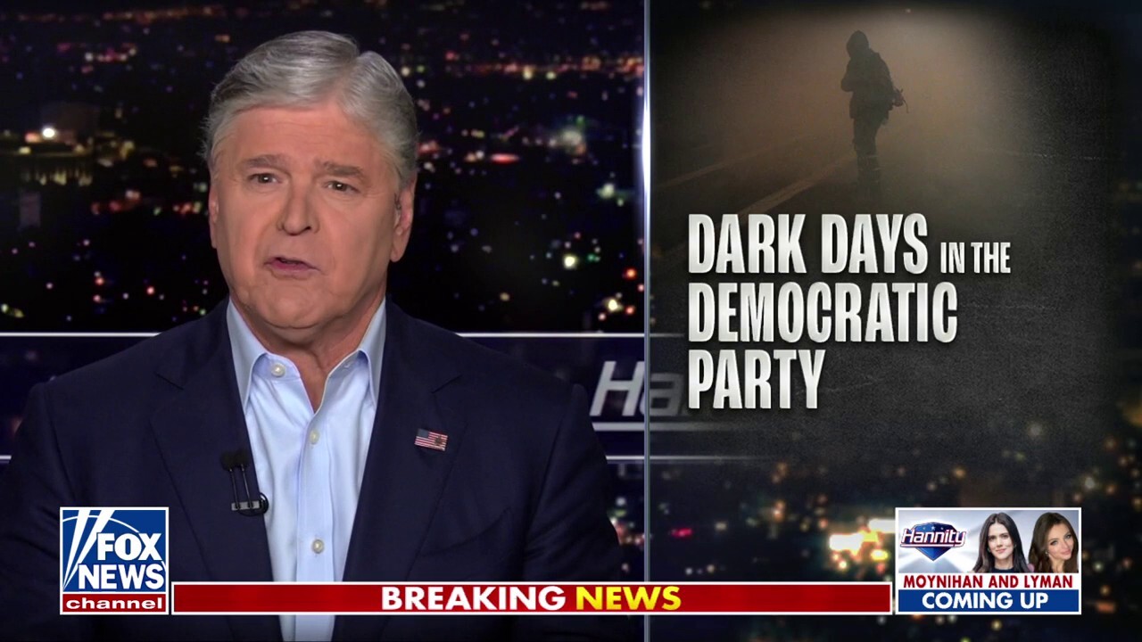  Sean Hannity:  Old guard of Democratic Party 'too scared' to stand up to radical wing