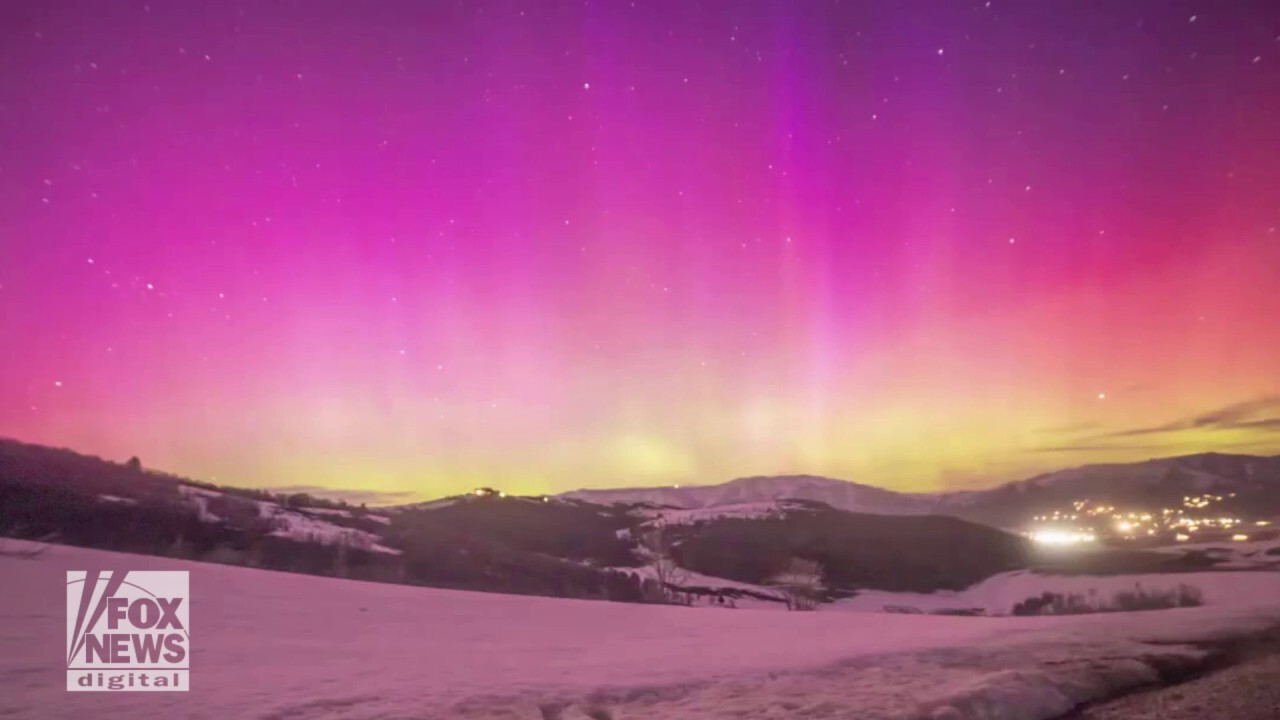 Northern Lights shown in stunning new video