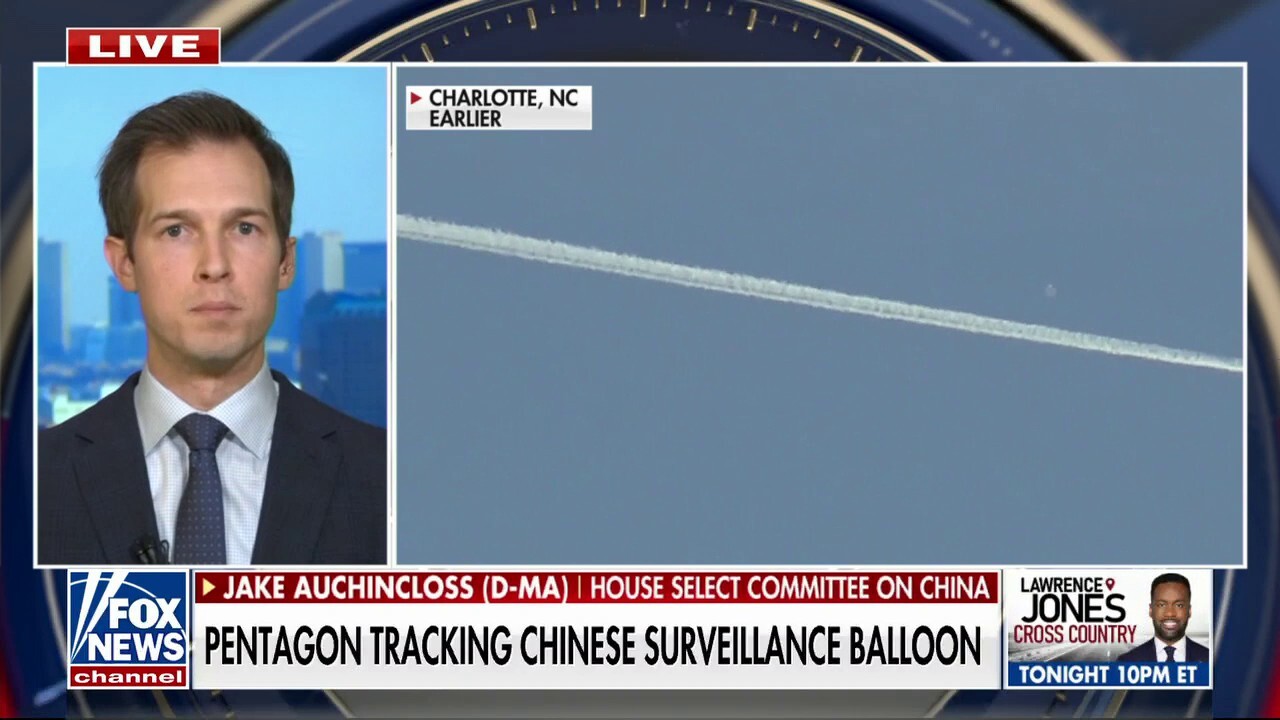 Spy balloon a 'deeply unimpressive display' of CCP's power: Rep. Jake Auchincloss