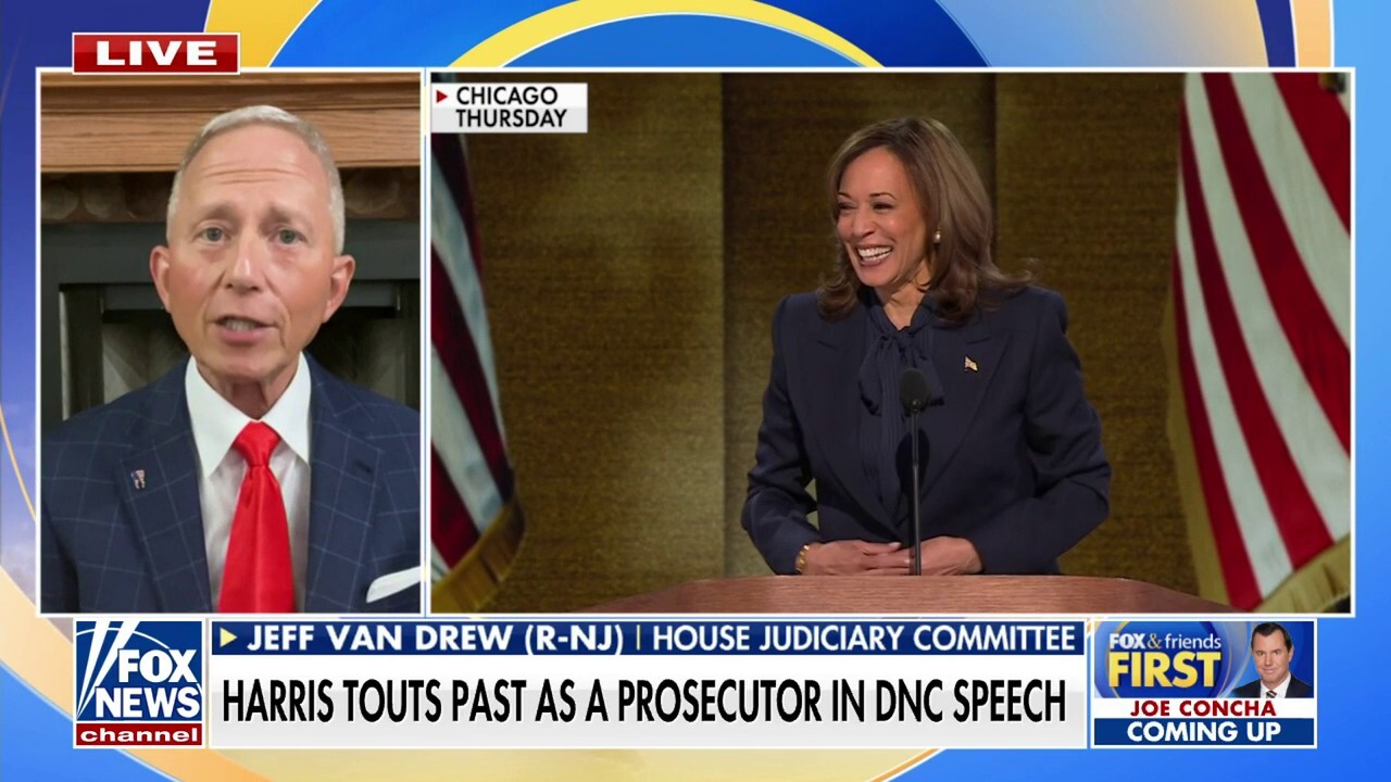 Rep. Jeff Van Drew calls on VP Harris to defend her record: 'Wears the face of all the failures'