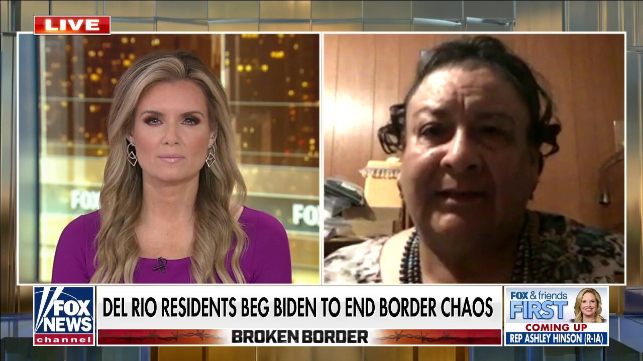 Del Rio, Texas resident pleads with Biden to end migrant surge: Taxpayers can't fund 'open borders'
