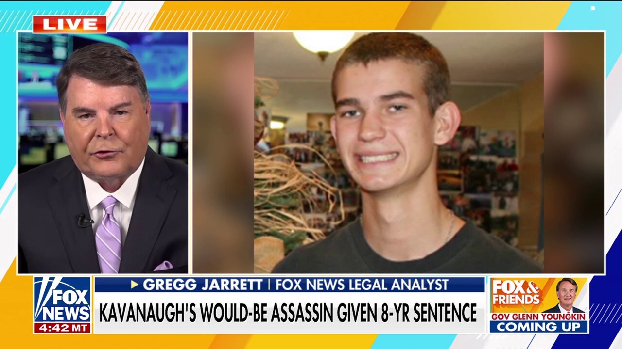 Gregg Jarrett: The optics are 'not good' in lenient sentencing of would-be Kavanaugh assassin Jarrett: The optics are 'not good' in lenient sentencing of would-be Kavanaugh assassin