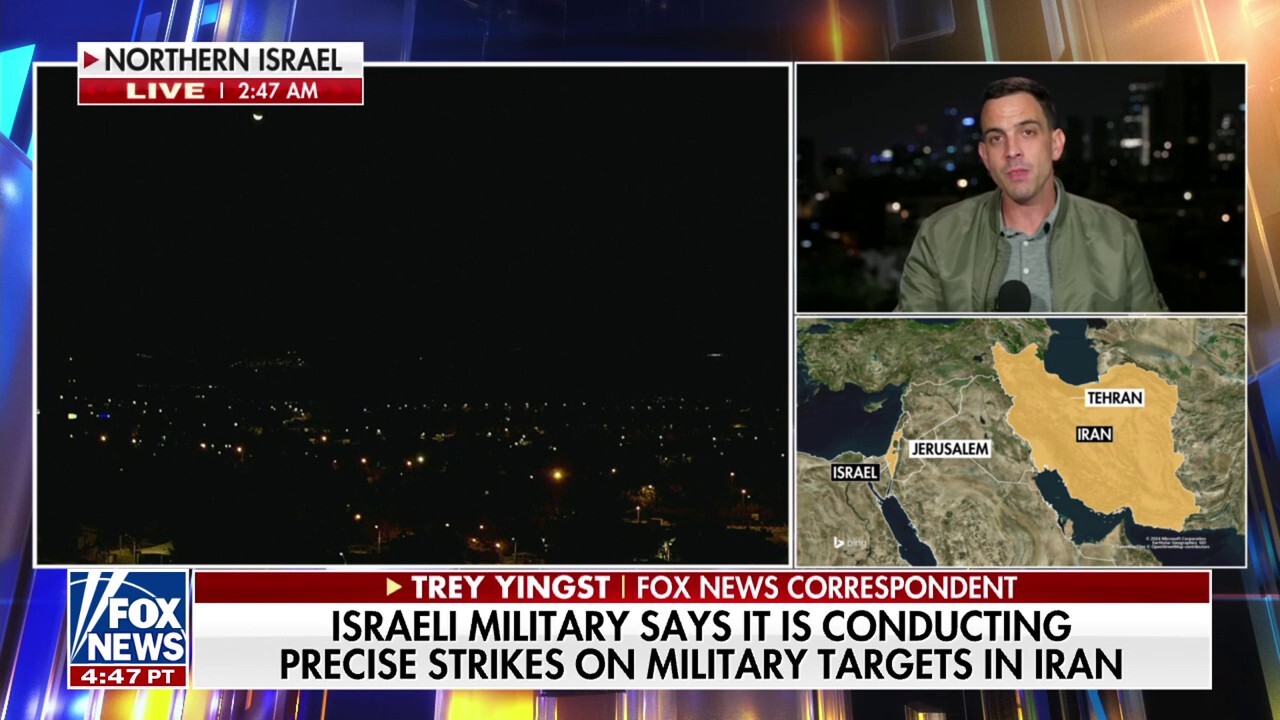 IDF calls its 'precise strikes' a response to being 'relentlessly attacked' by Iran since Oct 7