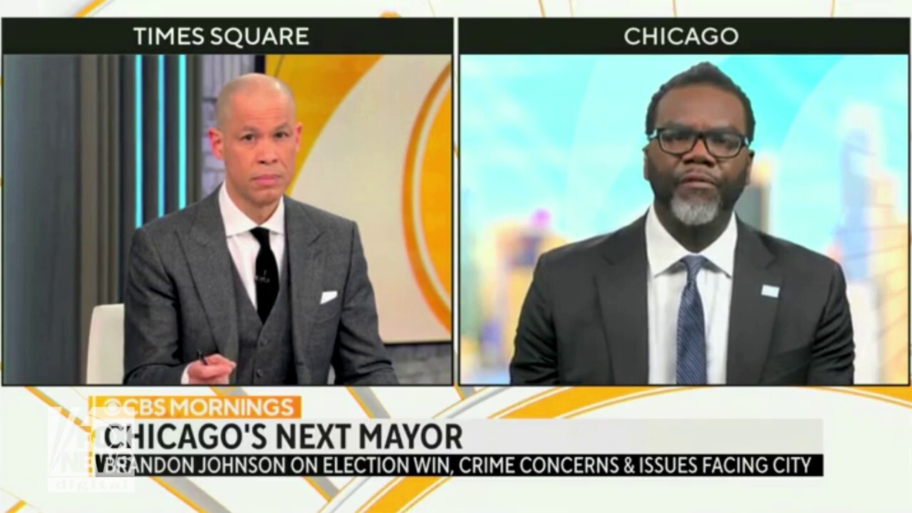 Chicago mayor-elect Brandon Johnson rebukes ‘large corporations’ for poverty, violence in the city