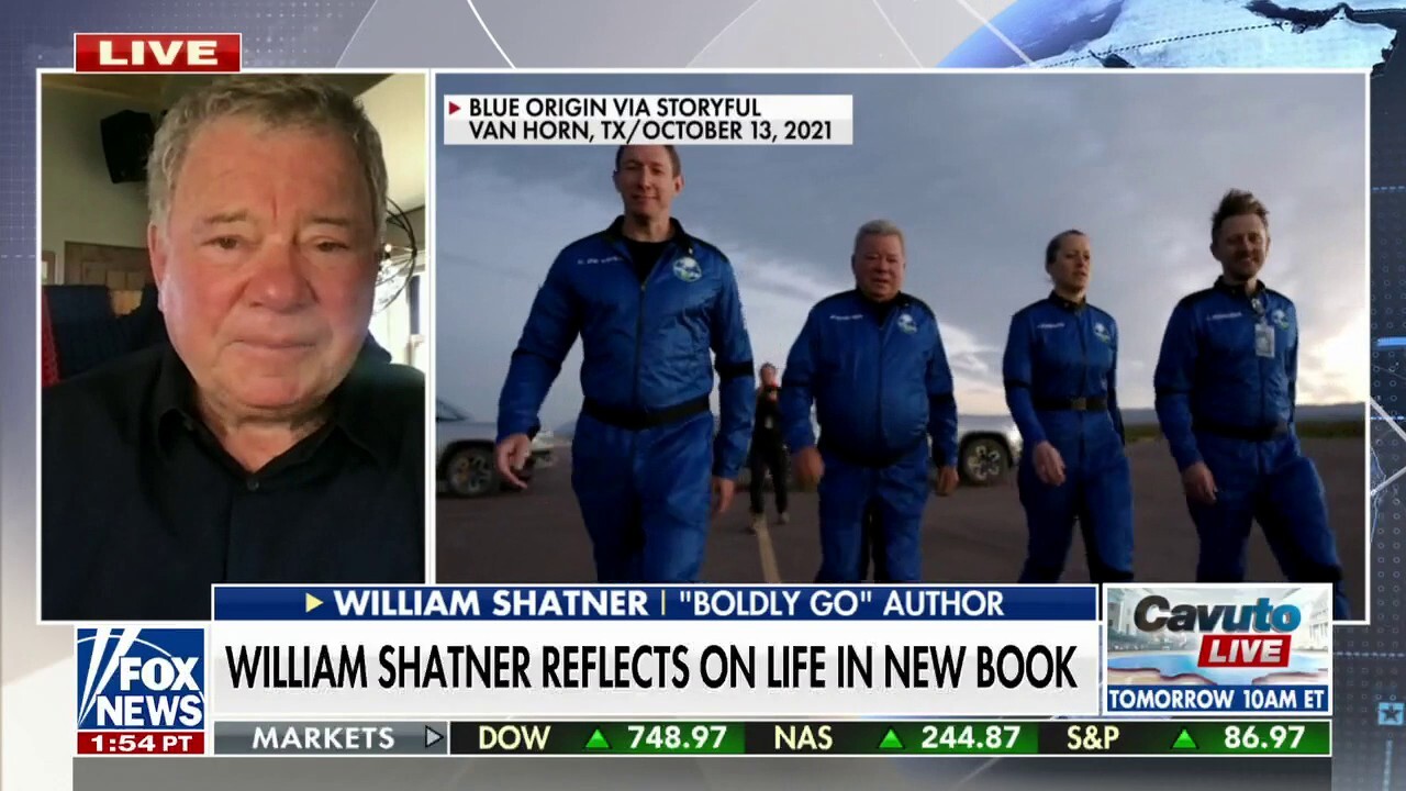 William Shatner talks new book, trip to space 