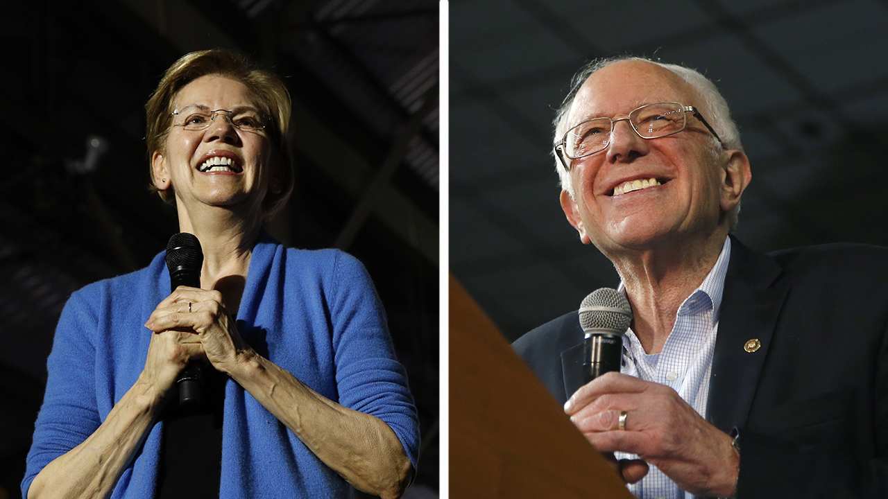 Elizabeth Warren takes Bernie Sanders to task for supporters' behavior