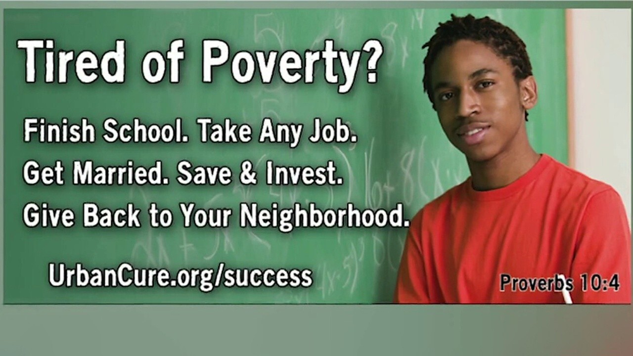 Anti-poverty billboard sparks backlash, organization founder says it was a 'deliberate attack'