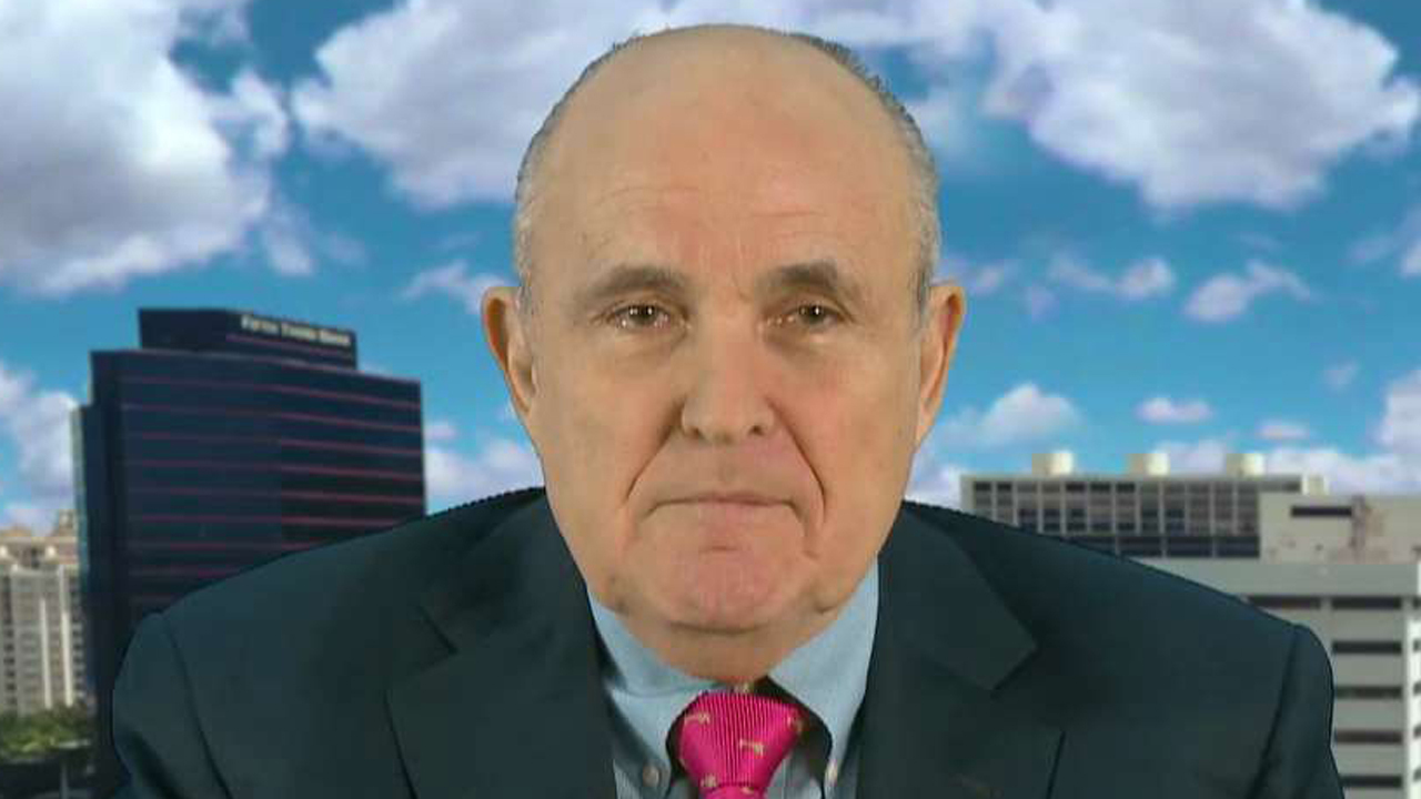 Giuliani reacts to Obama admin's sanctions against Russia