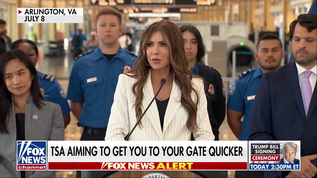 Noem eyes more TSA changes to speed up airport screening