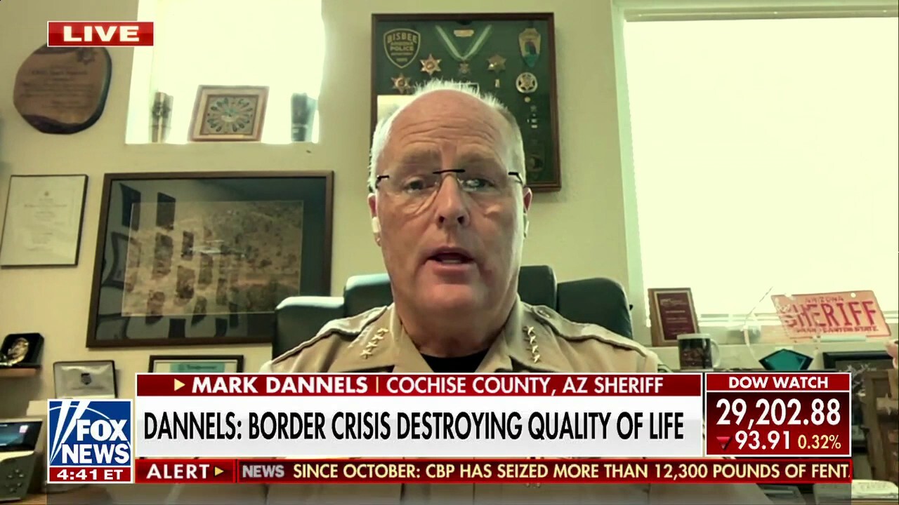 Arizona sheriff decries immigration crisis: 'We've been left abandoned'