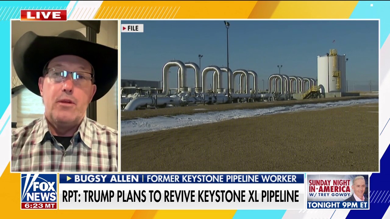 Ex-Keystone XL pipeline worker 'on cloud nine' as Trump reportedly ...