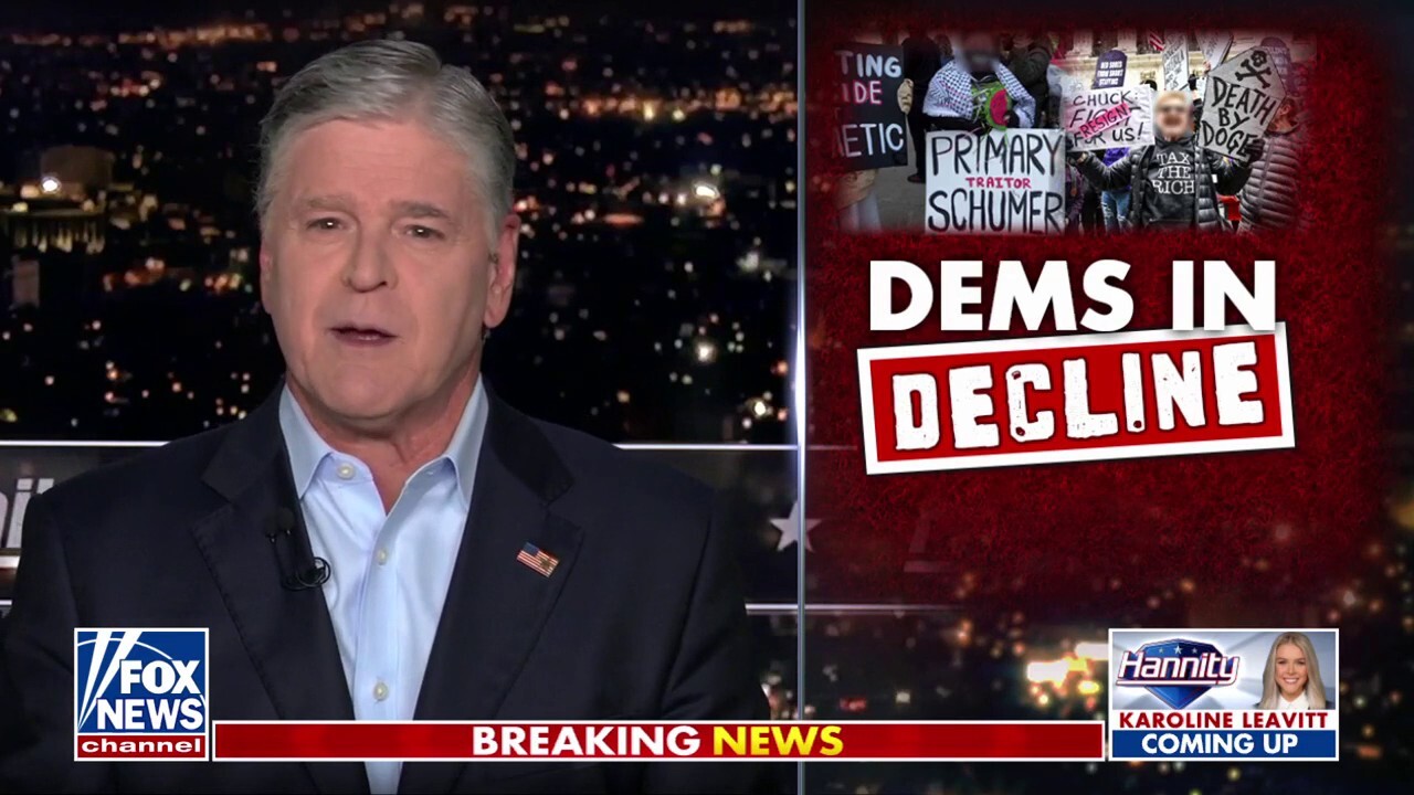  Sean Hannity: This is the state of the Democratic Party