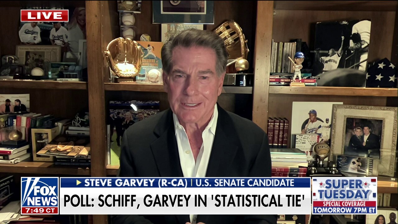 Former MLB star in statistical tie with Adam Schiff