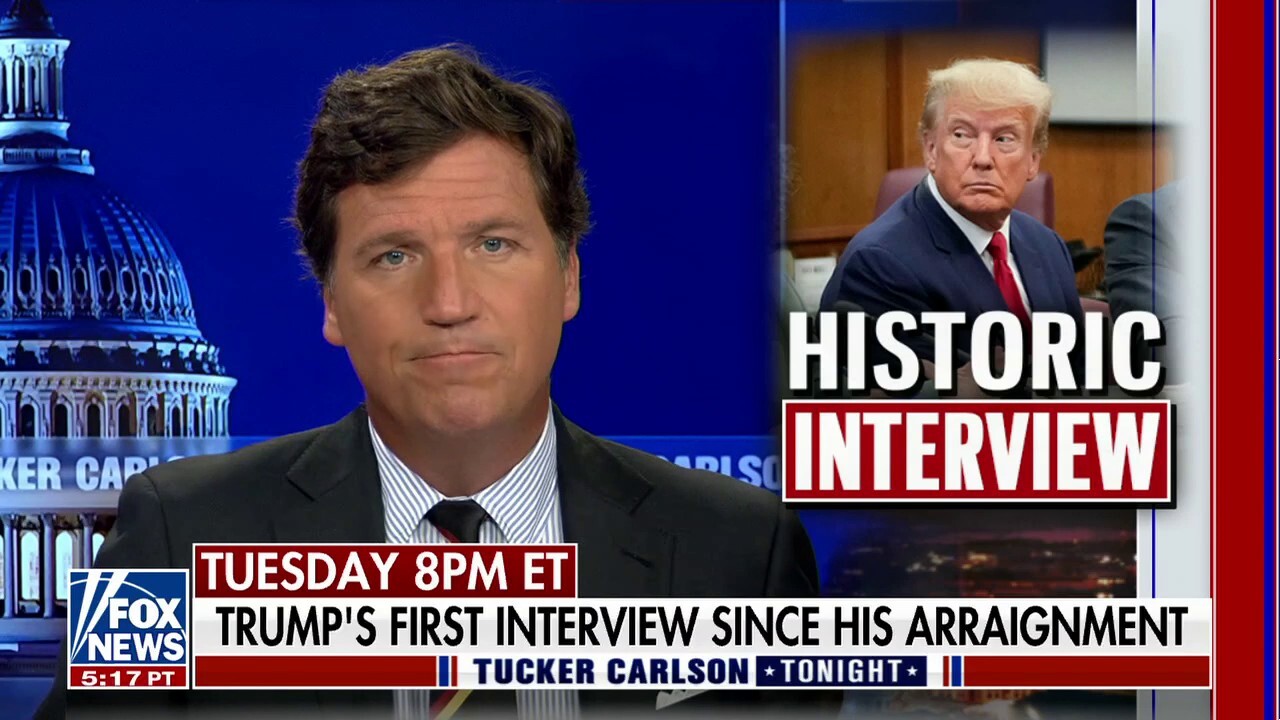 Tucker Carlson to interview Trump on Tuesday