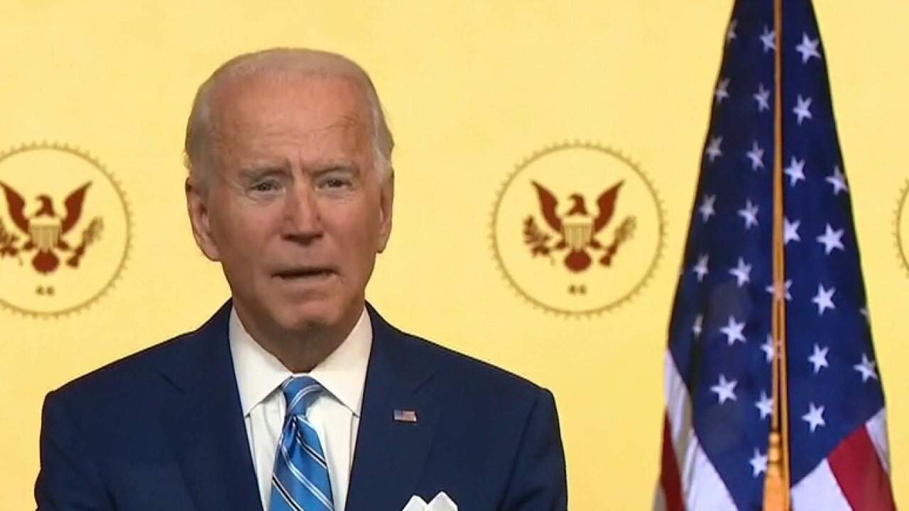 Biden delivers Thanksgiving address in effort to unify Americans On