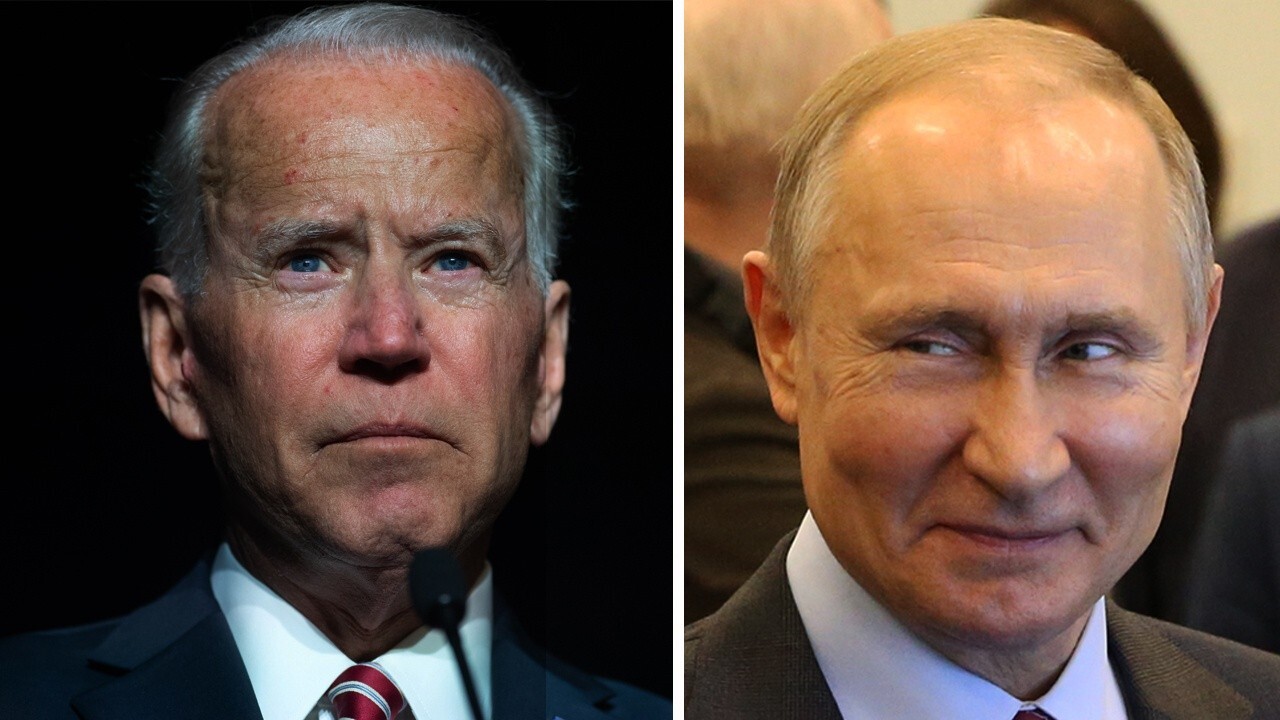 Biden allowing Putin to impose his will on US, says military expert