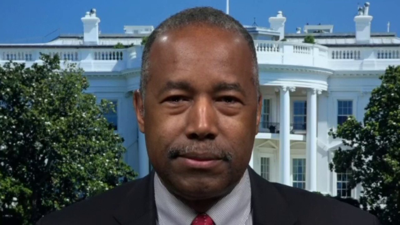 Ben Carson says he's 'happy' US economy will reopen in phases	