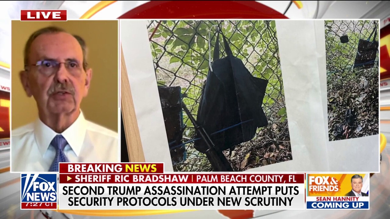 Palm Beach sheriff: Secret Service agent acted quickly to stop Trump assassination attempt