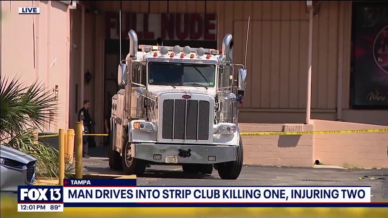 Florida man crashes semi-truck into gentleman's club, killing one and injuring two