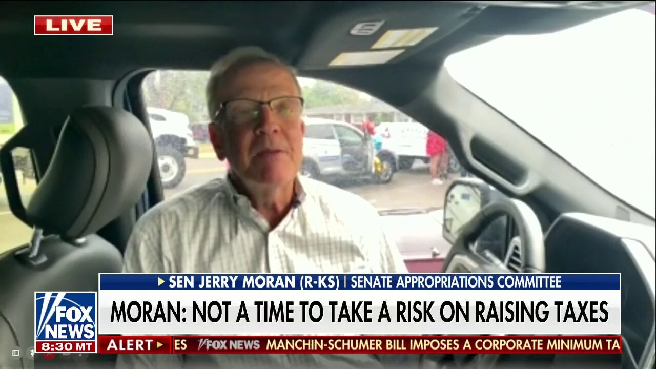 Dem’s push to raise taxes is ‘dangerous territory’: Sen. Jerry Moran