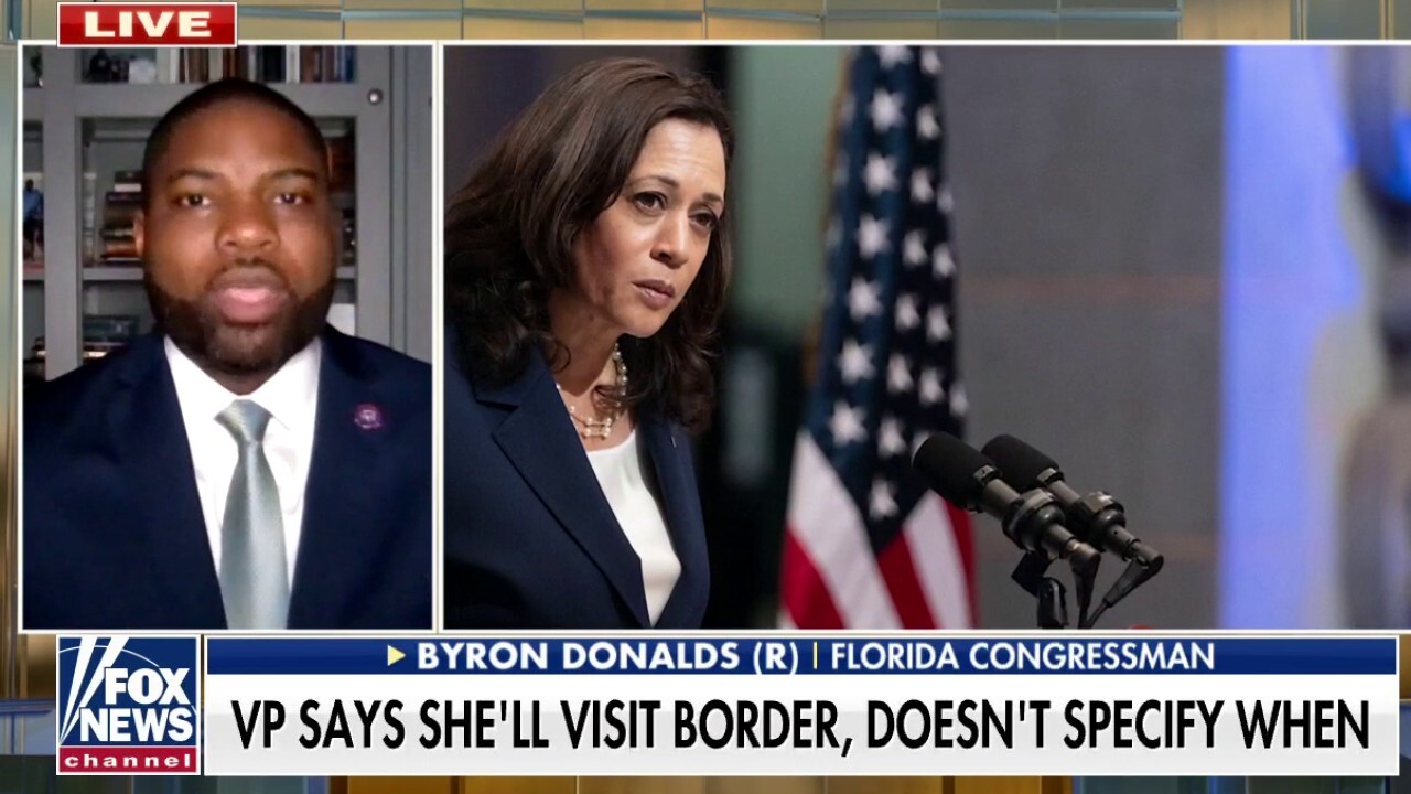 Rep. Donalds: Kamala Harris will not go to border and 'admit mistakes'