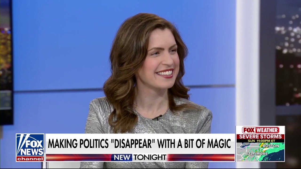 Jen Kramer makes politics disappear with a bit of magic