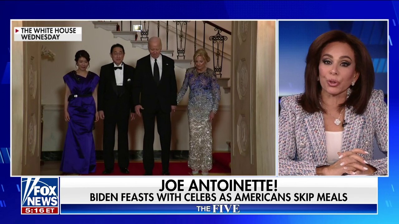 The White House rolled out the red carpet for a ‘swanky state dinner’: Judge Jeanine