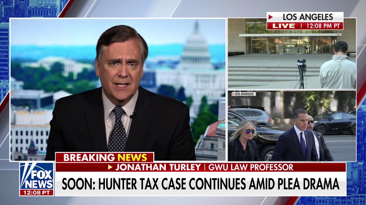 Jonathan Turley: 'They have placed Hunter Biden in the worst possible position'