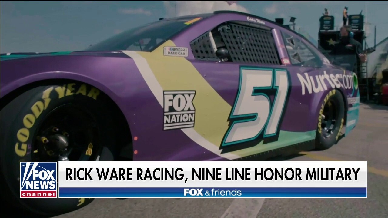 Rick Ware Racing, Nine Line Apparel team up to honor fallen heroes on race cars