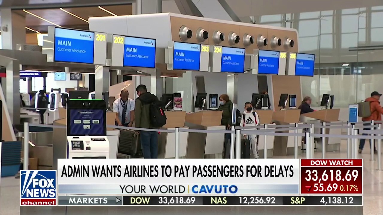 Biden admin wants airlines to pay passengers for delays 