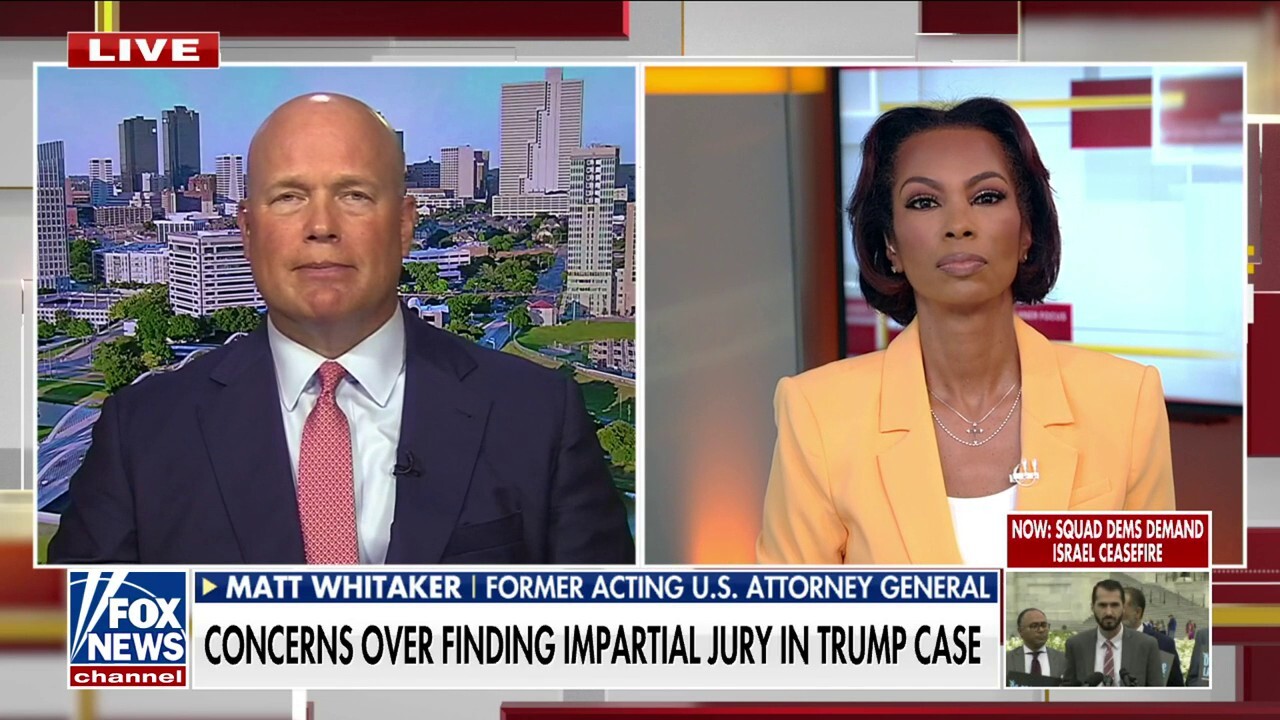 Matt Whitaker: Where jurors get their news is ‘relevant’ to Trump hush money case