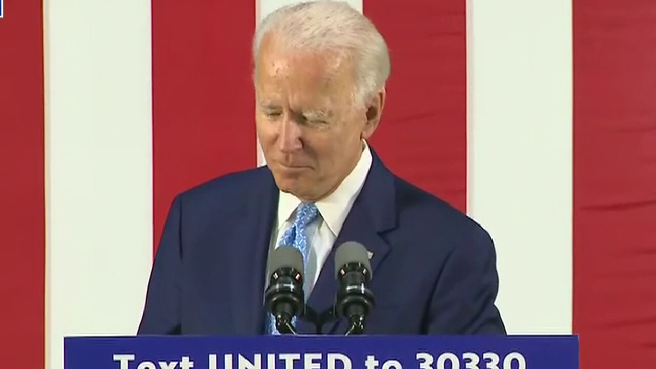 Biden announces he won't hold campaign rallies during pandemic