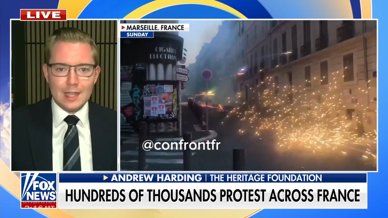 Andrew Harding analyzes European protests and Trump's strategy on Iran