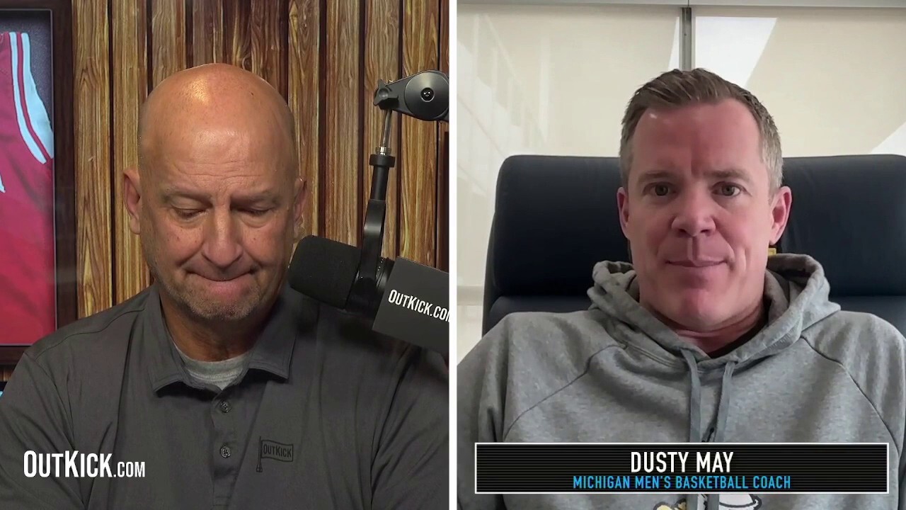 Michigan basketball coach Dusty May talks Big Ten learning curve