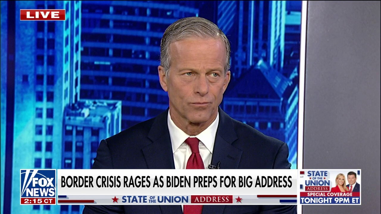 Sen. John Thune: The border is a 'huge dereliction of duty' for Biden