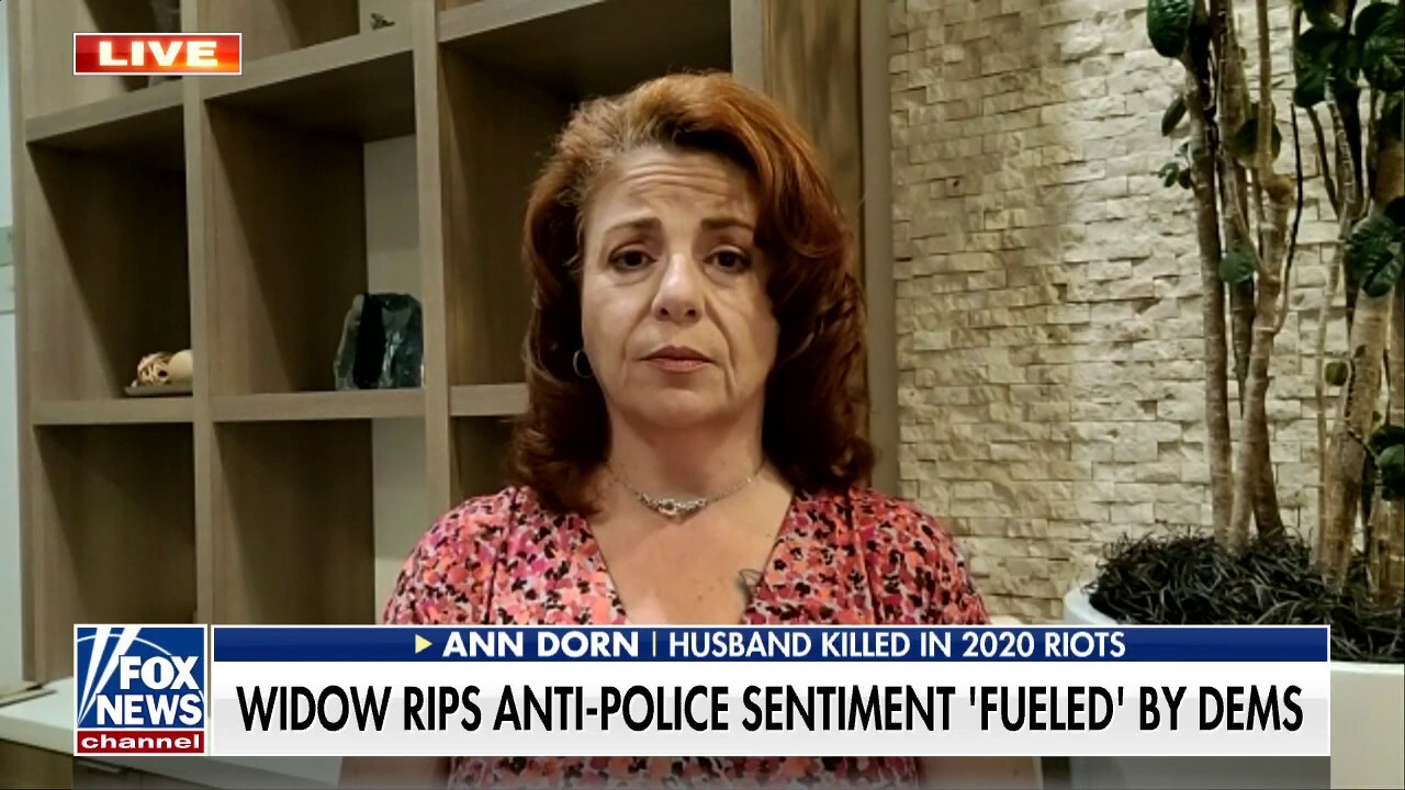 Widow of slain police captain slams VP Harris, 'woke' corporations for BLM defense: 'Crime is not political'