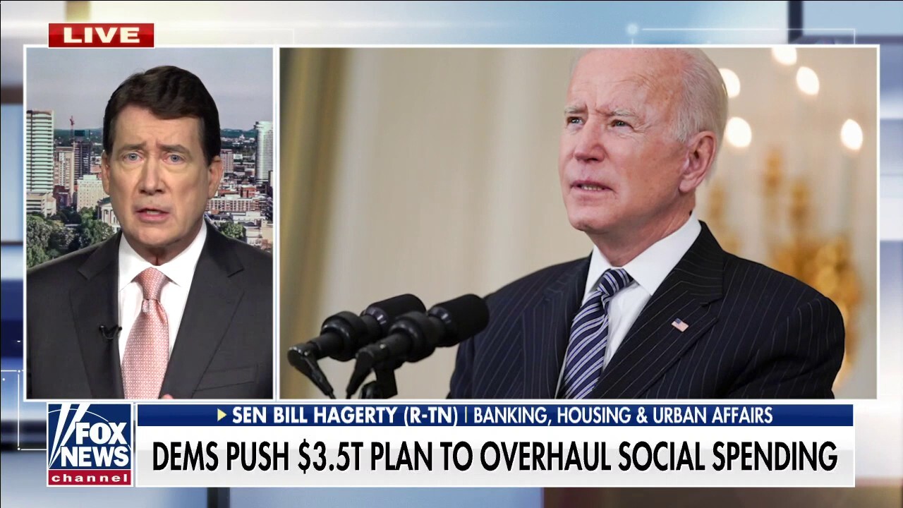 GOP senator: Democrats' human infrastructure bill is pushing America 'towards socialism'
