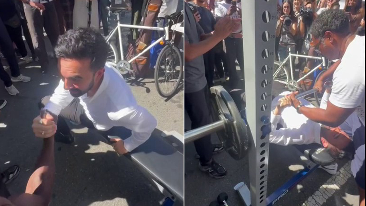 Mamdani struggles with bench press