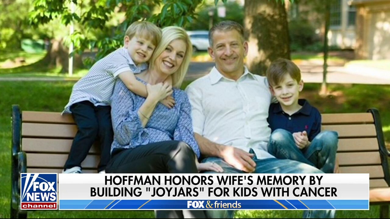 Dan Hoffman honors wife's memory by helping kids with cancer 