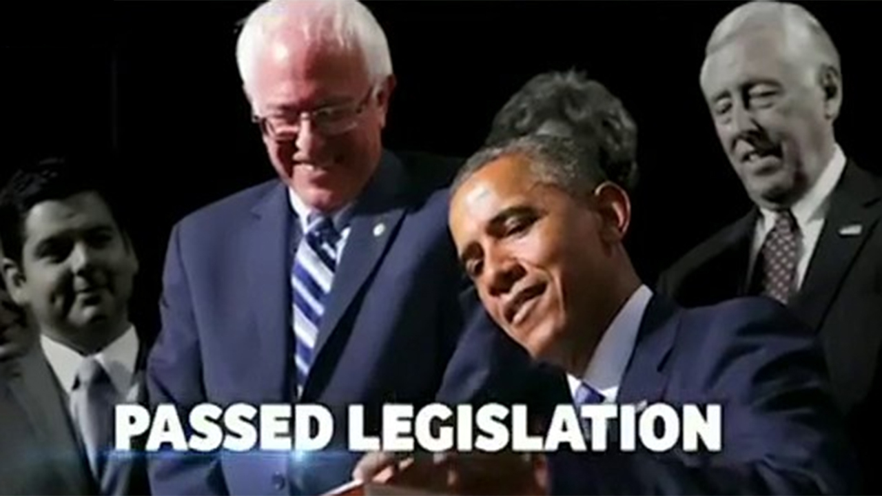Bernie Sanders Releases Ad Tying Himself To Obama Fox News Video 