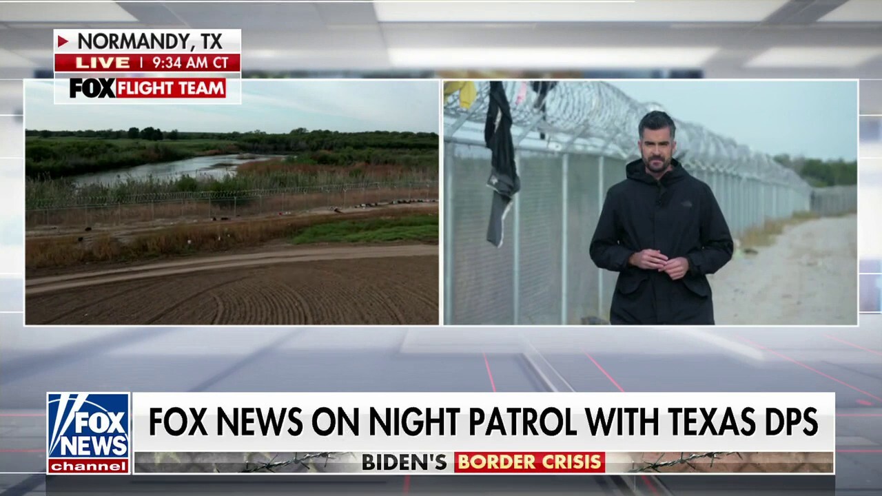 Fox News goes on night patrol with Texas DPS along southern border