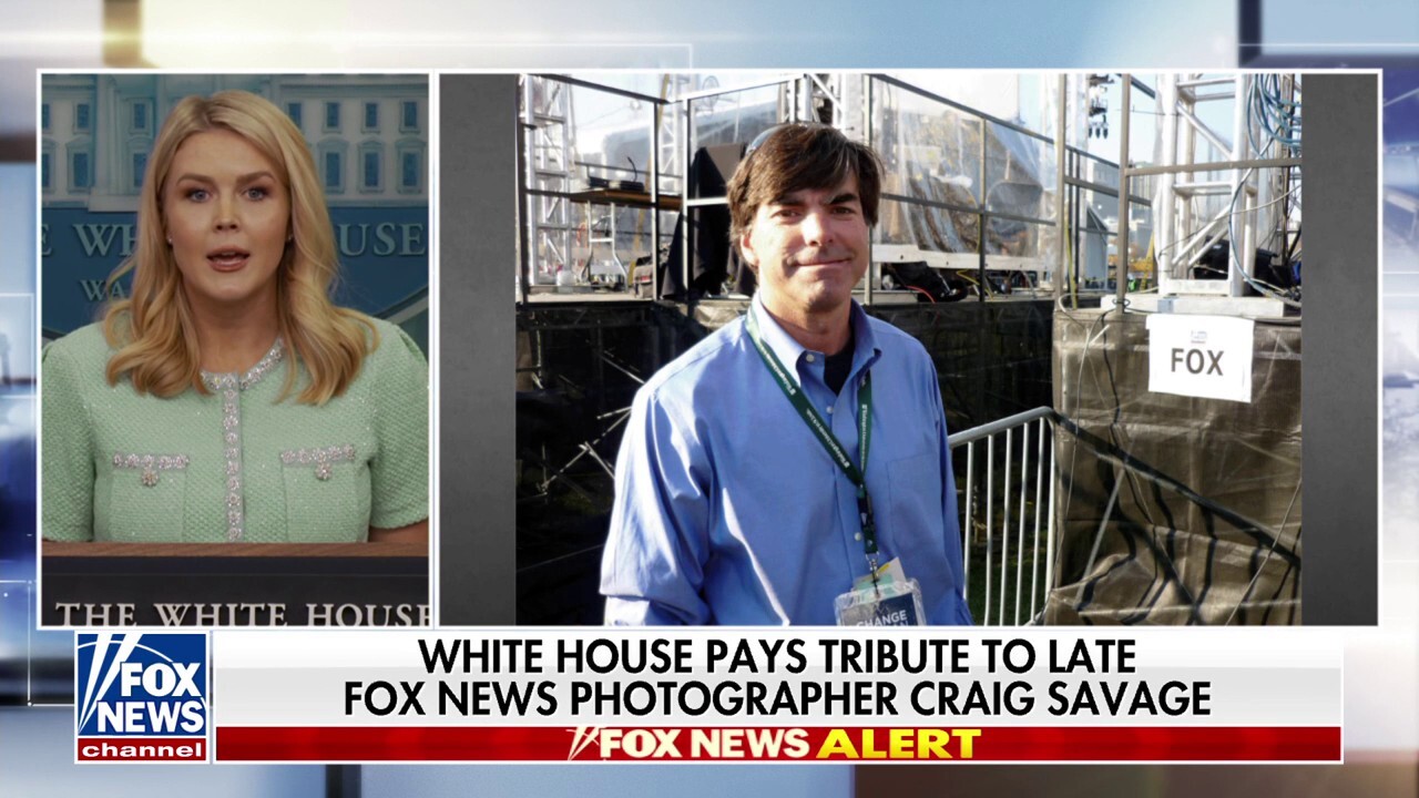 White House expresses condolences over Fox News cameraman Craig Savage's death