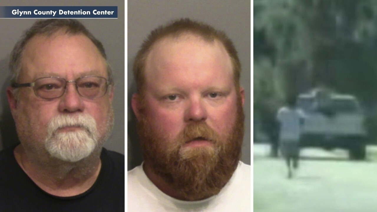 Father, son charged with murder of jogger after release of