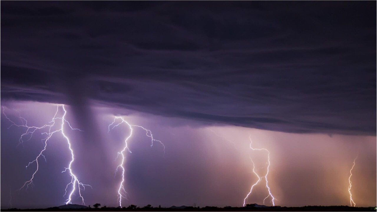 Which state is America’s 'lightning king'?