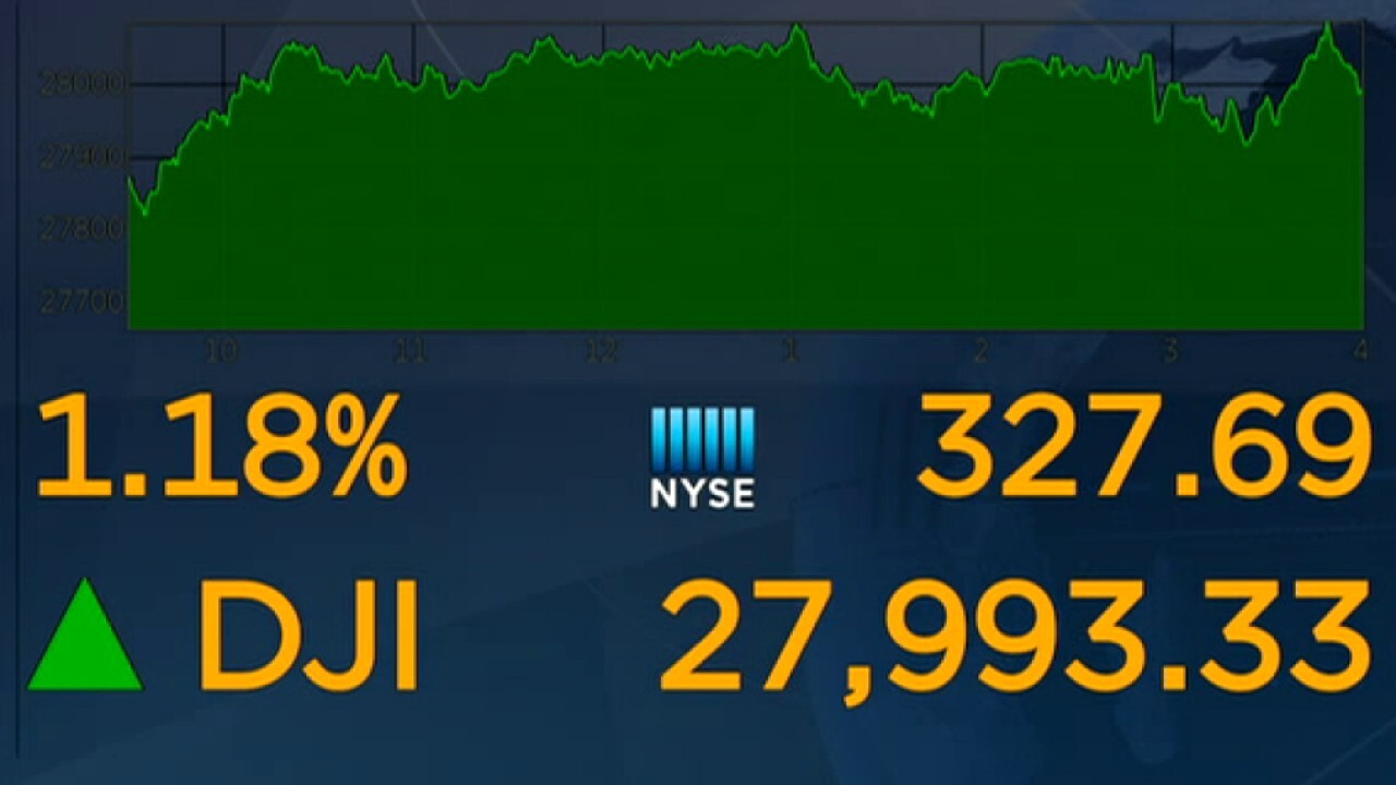 Stocks surge on new COVID-19 vaccine hopes	