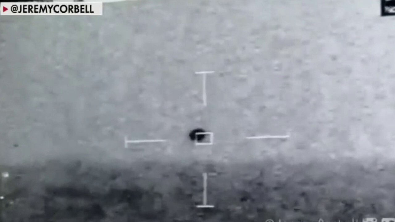 Footage of 'spherical' UFO captured by Navy