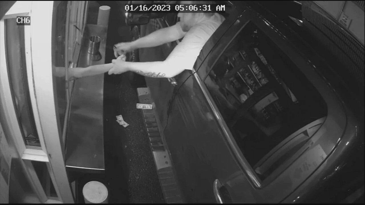 Washington police seek man in attempted abduction of barista at drive-thru window