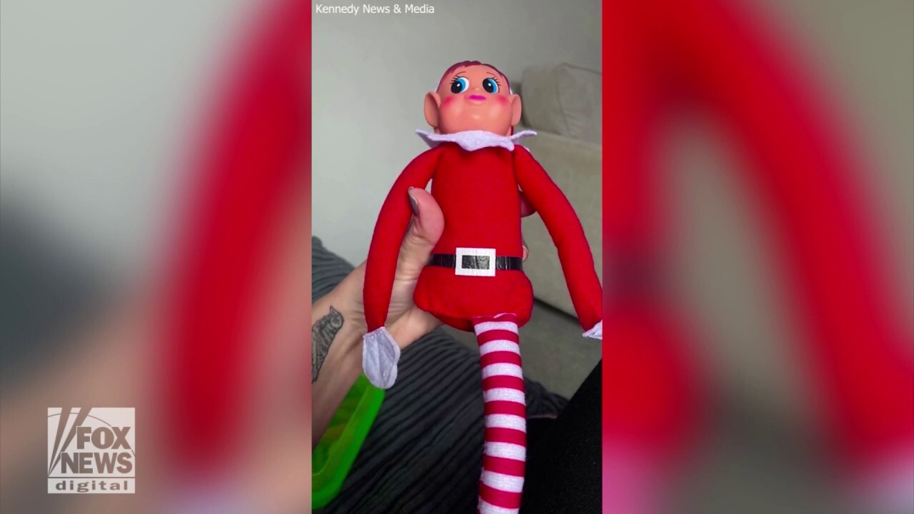 Mom comes up with creative way to fix her son's elf toy mishap