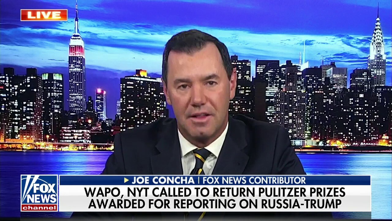 Joe Concha rips WaPo, NYT for refusing to return Pulitzers after Durham report: 'Messenger cannot be trusted'